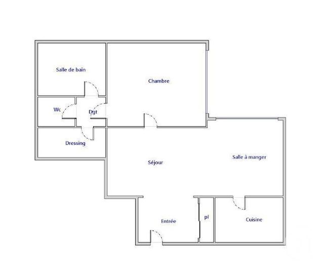 Appartement F2 à vendre - 2 pièces - 59.0 m2 - NEUILLY SUR SEINE - 92 - ILE-DE-FRANCE - Century 21 Eric Sellier