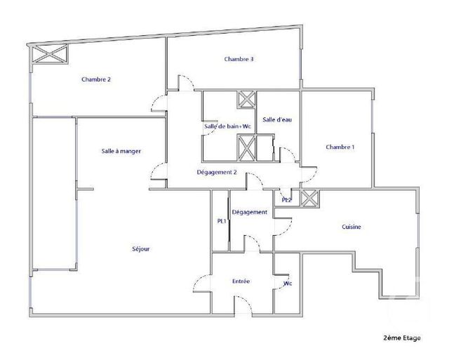 Appartement F5 à vendre - 5 pièces - 112.0 m2 - NEUILLY SUR SEINE - 92 - ILE-DE-FRANCE - Century 21 Eric Sellier