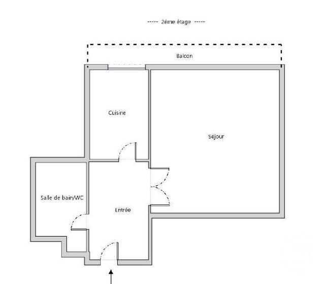 Appartement F1 à vendre - 1 pièce - 34.0 m2 - NEUILLY SUR SEINE - 92 - ILE-DE-FRANCE - Century 21 Eric Sellier