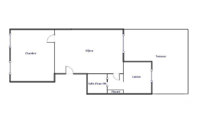 Appartement F2 à vendre - 2 pièces - 43.0 m2 - NEUILLY SUR SEINE - 92 - ILE-DE-FRANCE - Century 21 Eric Sellier