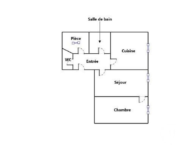 Appartement F3 à louer - 3 pièces - 50.0 m2 - NEUILLY SUR SEINE - 92 - ILE-DE-FRANCE - Century 21 Eric Sellier