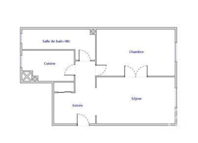 Appartement F2 à vendre - 2 pièces - 49.0 m2 - NEUILLY SUR SEINE - 92 - ILE-DE-FRANCE - Century 21 Eric Sellier
