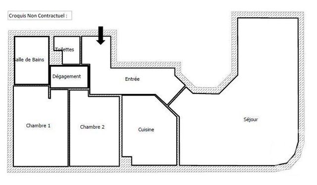 Appartement F4 à vendre - 4 pièces - 78.0 m2 - LEVALLOIS PERRET - 92 - ILE-DE-FRANCE - Century 21 Eric Sellier